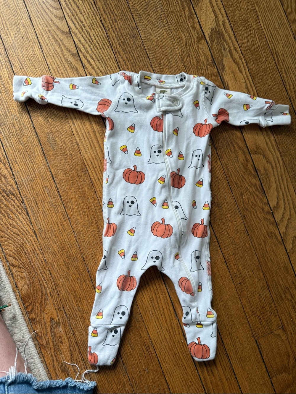 Monica + Andy Halloween Pajamas - Size 0-3 Months